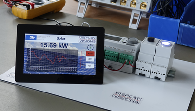 UVR610s mit Modbus 7" Display UVR610s mit Modbus 7" Display