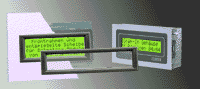 LCD Module mit Frontrahmen