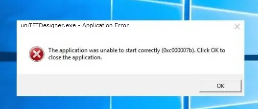 uniTFTDesigner startet nicht nach Neuinstallation
