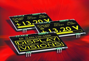 Vielseitige OLED-Displays Hoher Kontrast, lange Lebensdauer