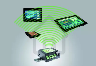 Die neue SPS mit Farbdisplay und Touch. Anschluss von bis zu 50 Displays möglich