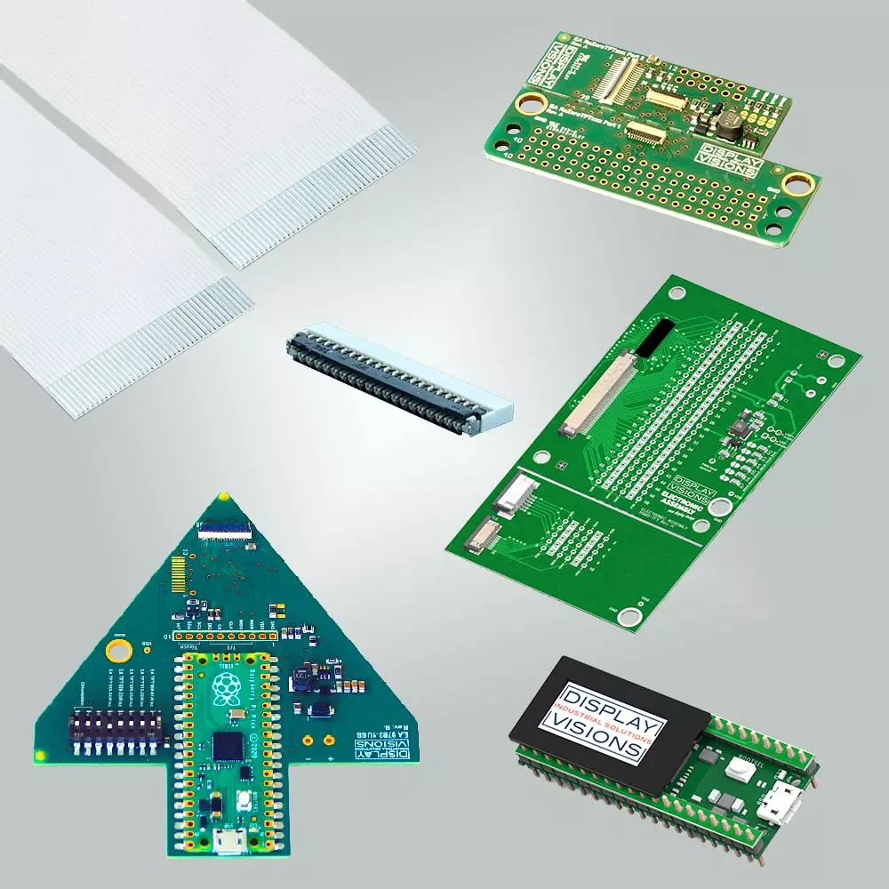 Adapterboard für TFT / IPS Displays, Interface auch für Touch Adapterboard für TFT / IPS Displays, Interface auch für Touch