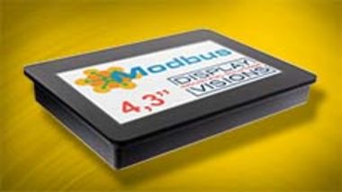 Modbus TCP/RTU Display mit Touch RS-485, LAN, WiFi
