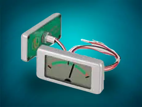 9-Segment LCD-Zeiger mit Einlochmontage 0..+1V: EA 4080-1710 9-Segment LCD-Zeiger mit Einlochmontage 0..+1V: EA 4080-1710