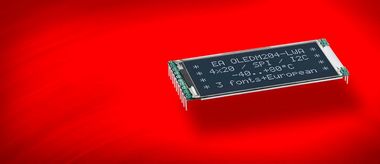 OLED Displays mit faszinierendem Blickwinkel, Superflach und kompakt