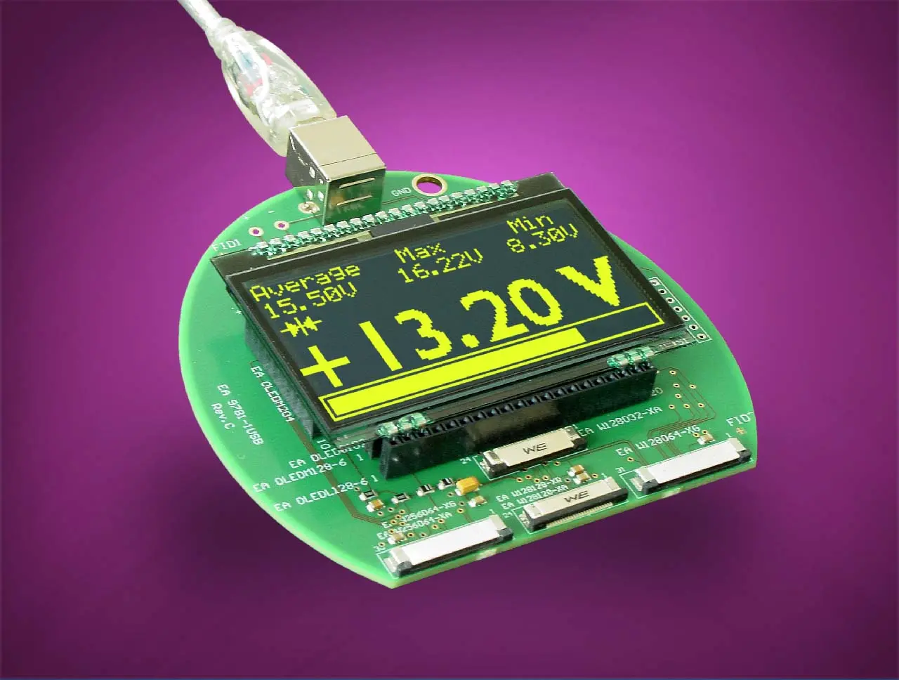 OLED Schnelltest über USB