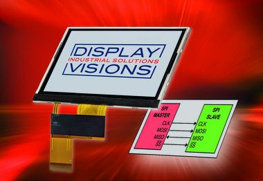 4.3 Zoll Farb-Display mit SPI-Anschluss