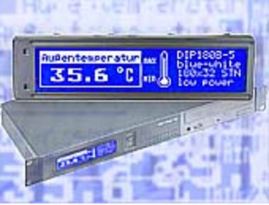 1 HE Display für 19 Zoll Displays