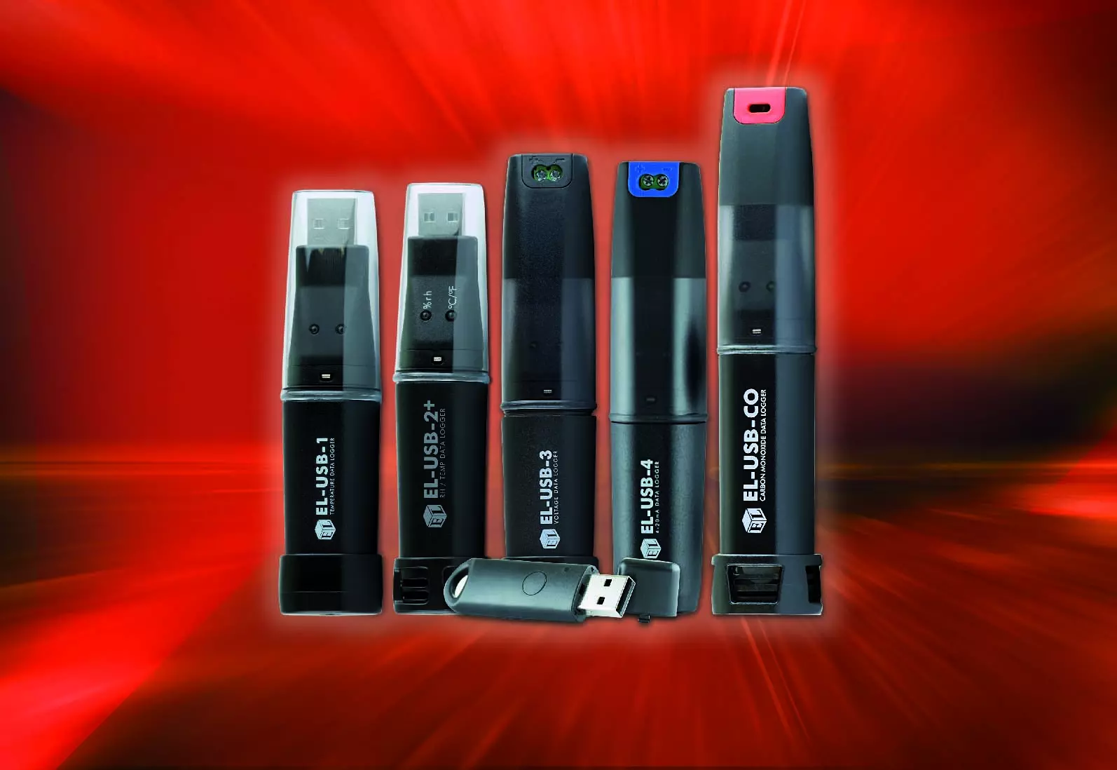 USB Datenlogger - Temperatur, Luftfeuchte, Spannung, Strom, Kohlenmonoxid USB Datenlogger - Temperatur, Luftfeuchte, Spannung, Strom, Kohlenmonoxid