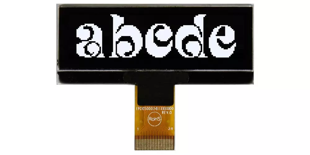 Weiße OLED Displays