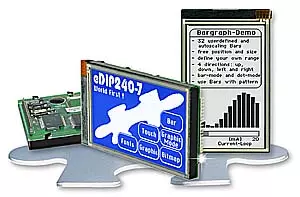 Intelligente Displays mit RS-232, SPI und I²C Intelligente Displays mit RS-232, SPI und I²C