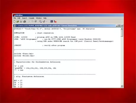 Umfangreiche Grafikbefehle, Editor / Compiler Umfangreiche Grafikbefehle, Editor / Compiler