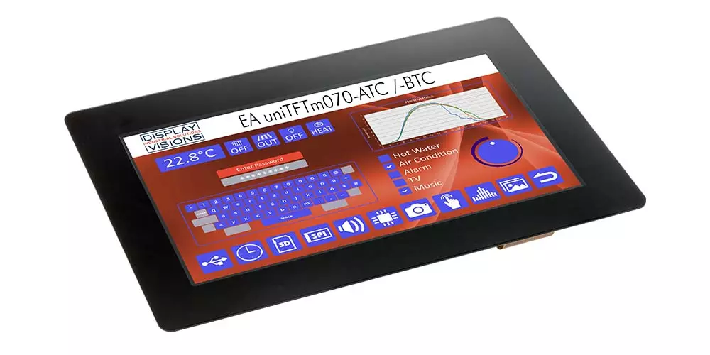 7" LowCost HMI-Lösung