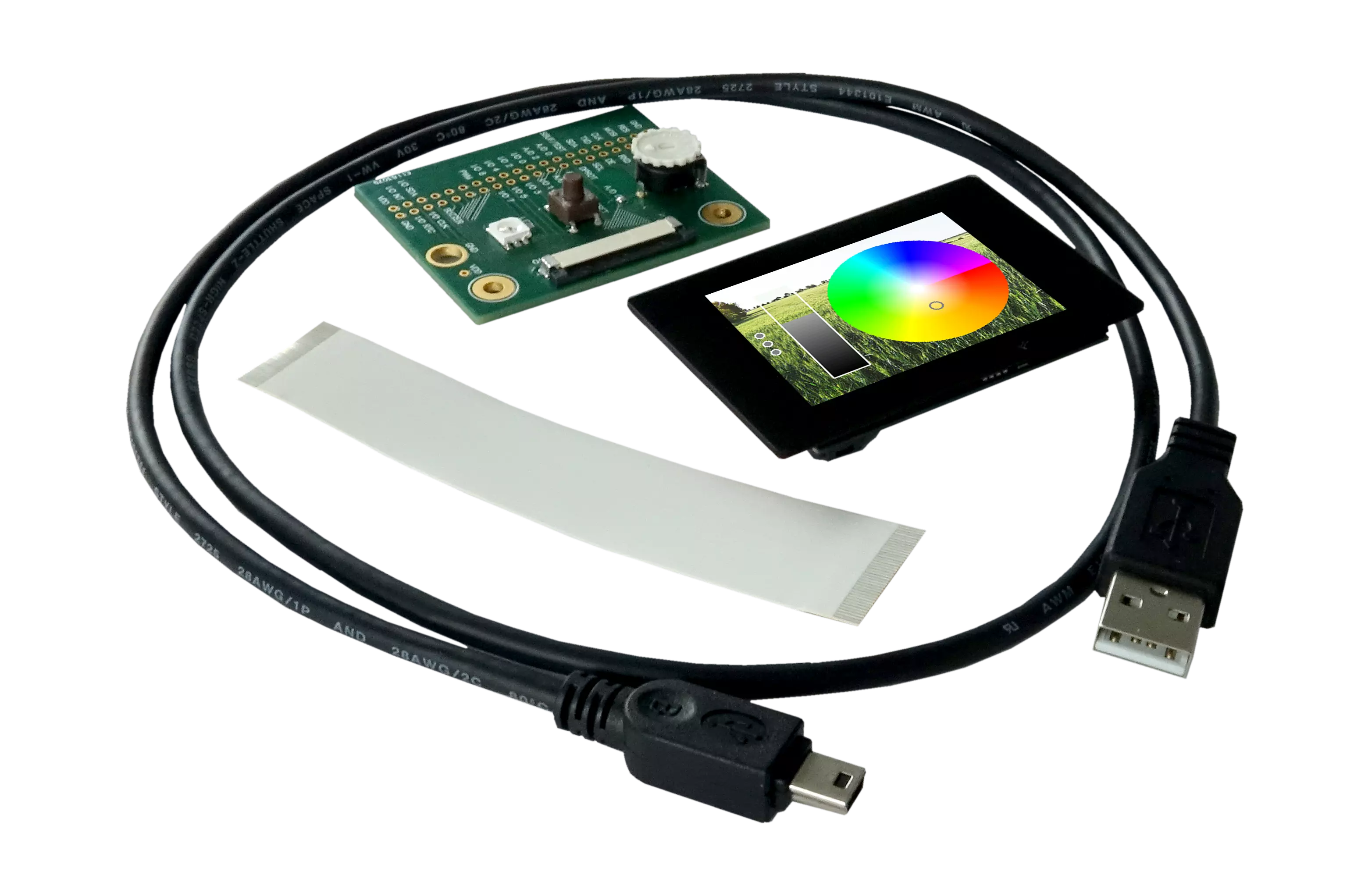 Industrie Modul Displays, lange Verfügbarkeit, auch in Kleinmengen erhältlich