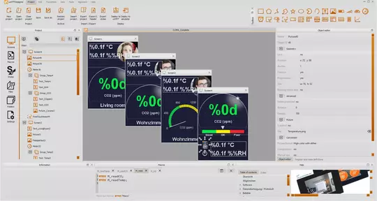 Bedieneinheit HMI mit PCAP Touchpanel Bedieneinheit HMI mit PCAP Touchpanel
