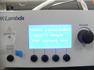 touch adjustment