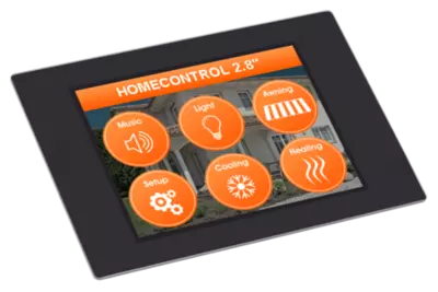 mini HMI Display mit Touch in IPS Technik, I²C, SPI und USB zum Einbau, 3,3V