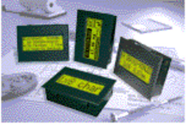 Serielle Displays RS-232 mit Snap-In