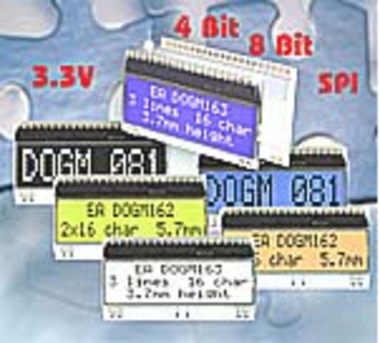 Echte 3,3V Displays von DISPLAY VISIONS