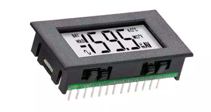 LCD Voltmeter und Zähler zum Einbau