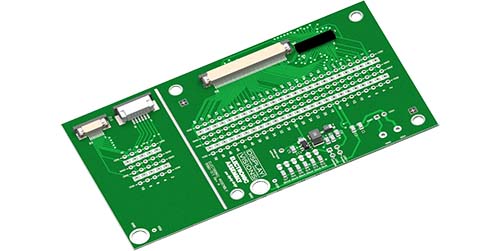 Adapterboard für TFT / IPS Displays, Interface auch für Touch