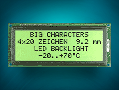 Die hier angebotenen Dotmatrix-LCD