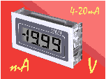 4-20mA Loop Powered Panel Meter