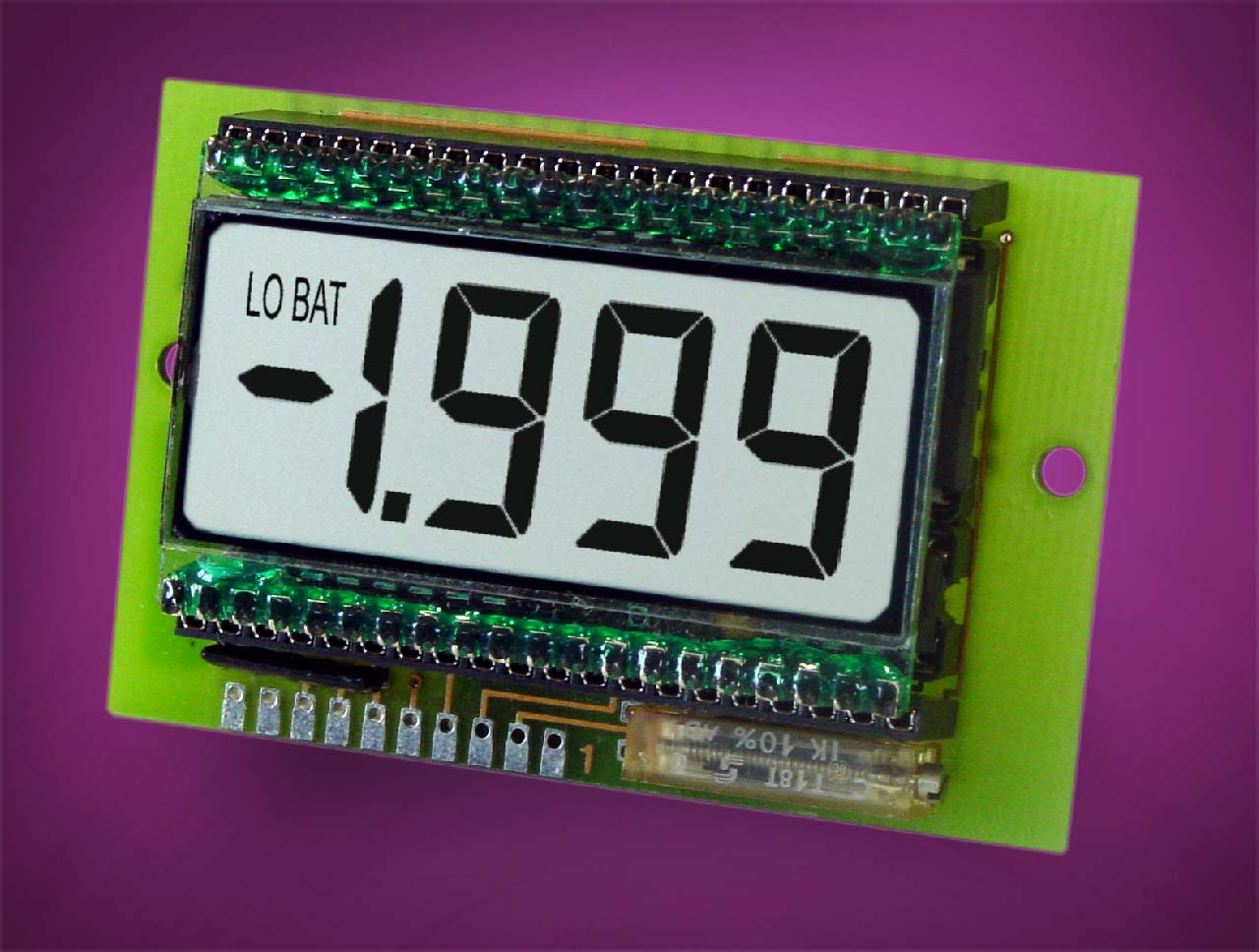 Digital Voltmeter 3½ bis 4½ stellig: EA 4110